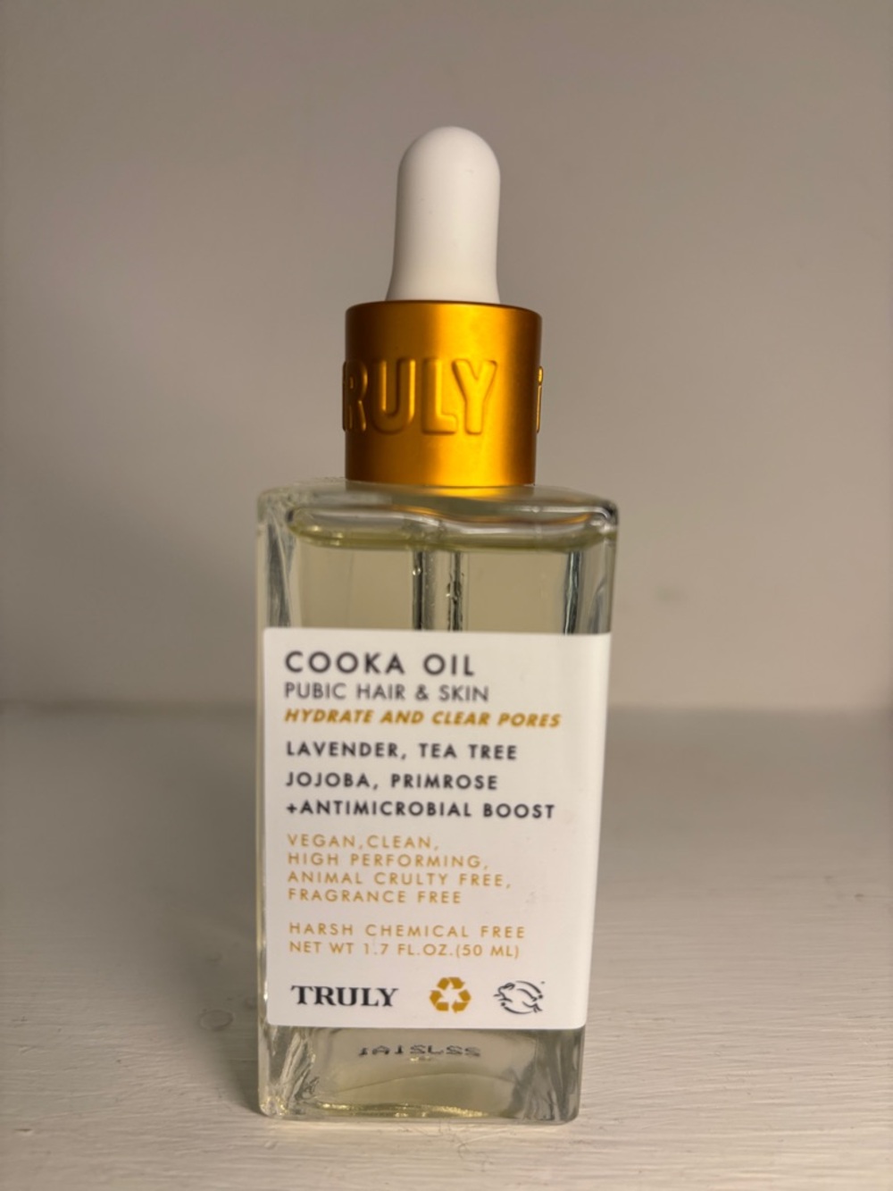 TRULY Cooka Oil Facial & Body Serum